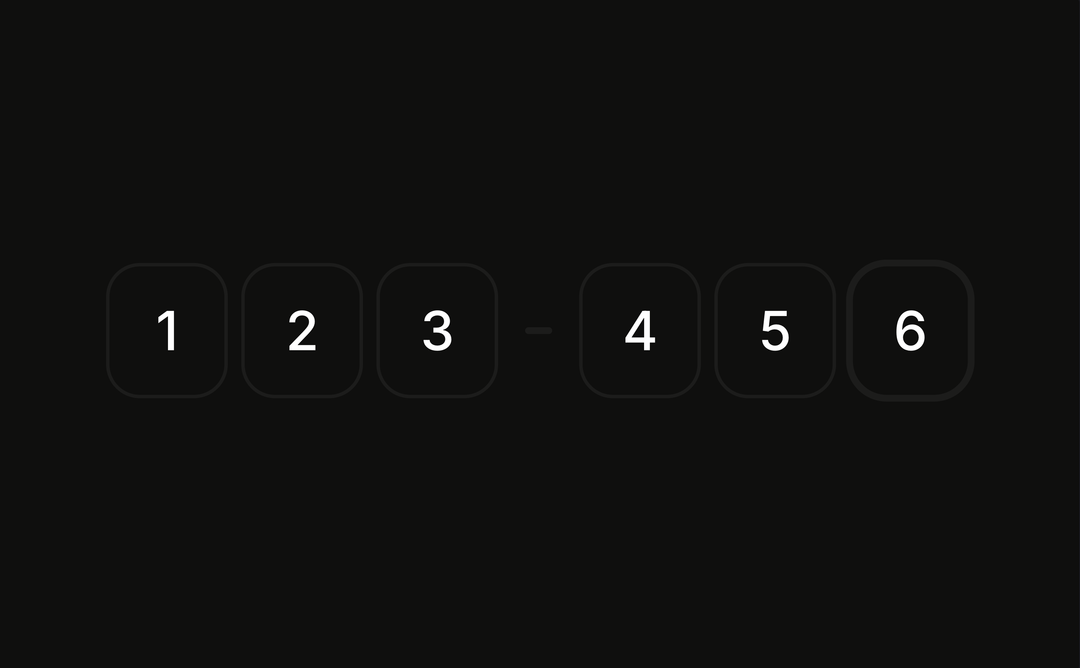 Animated Input OTP