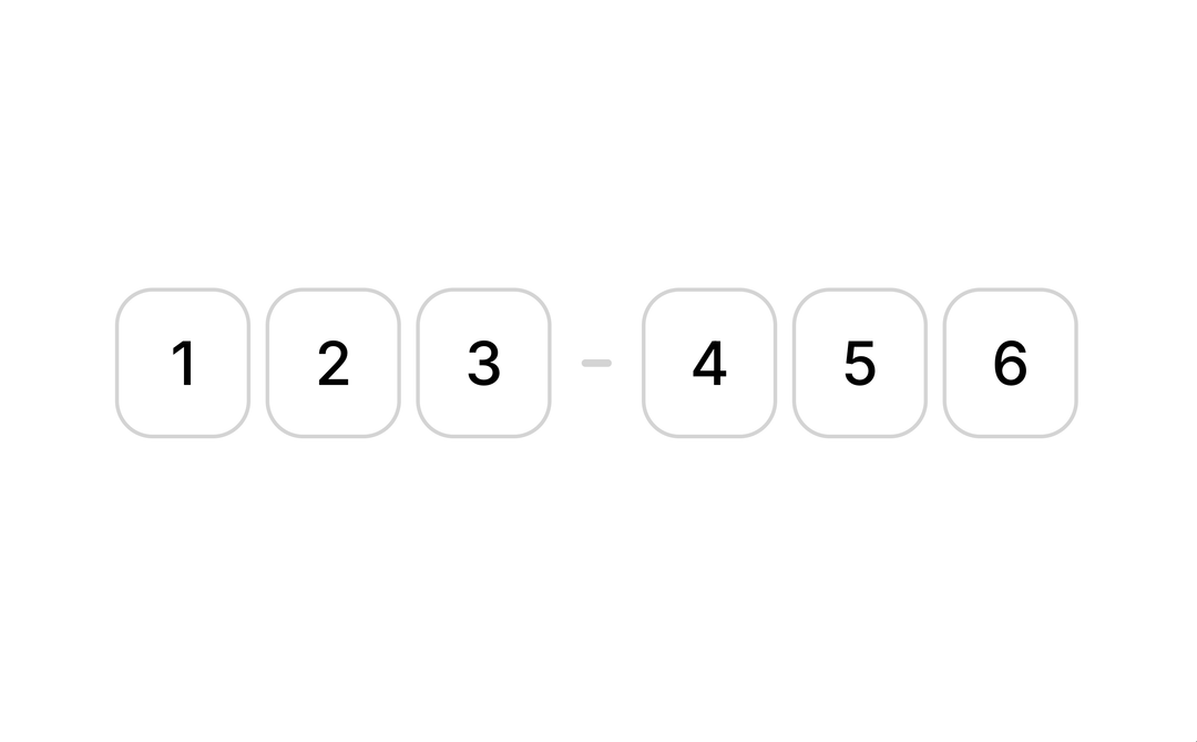 Animated Input OTP