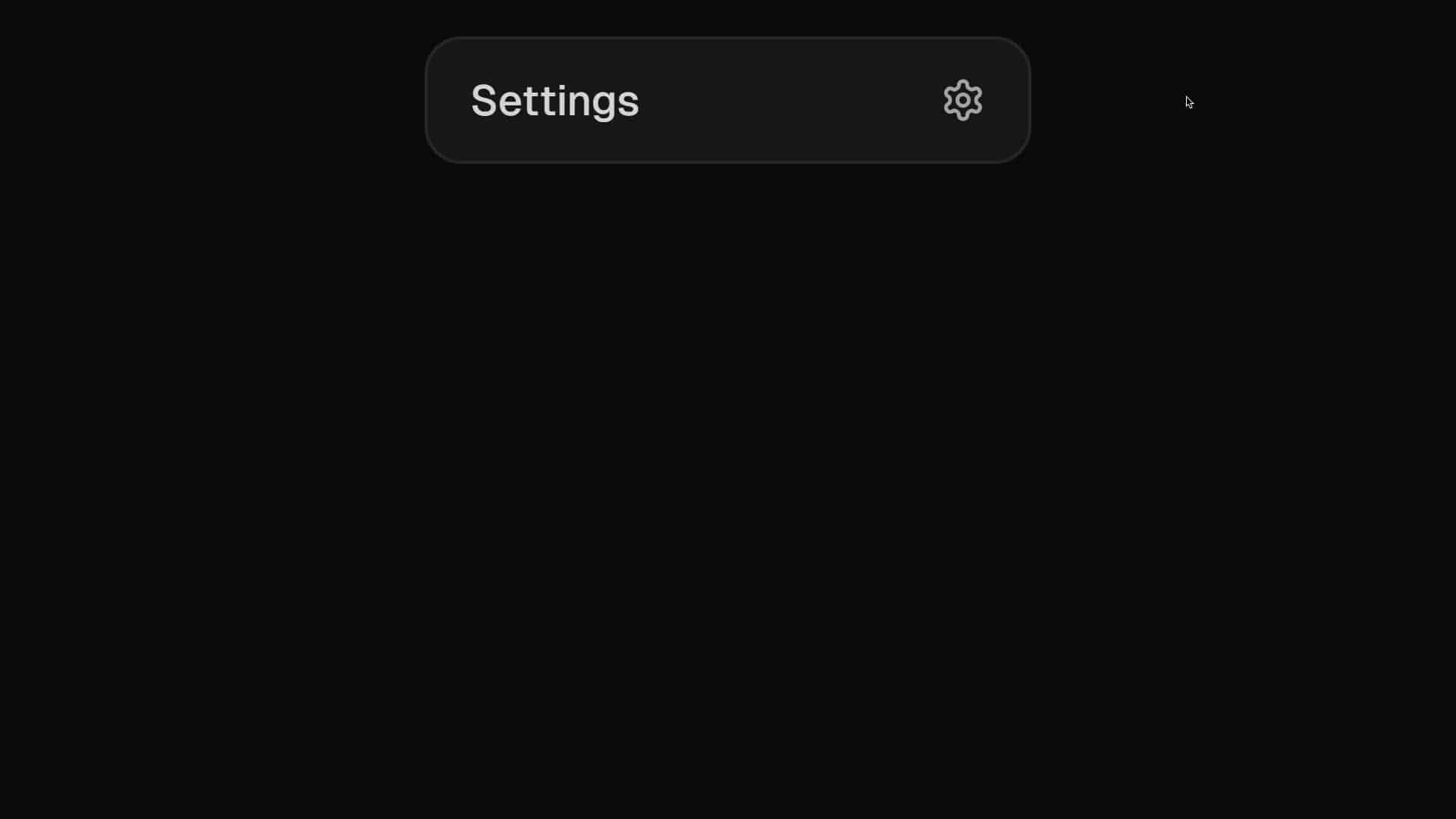Dropdown Menu