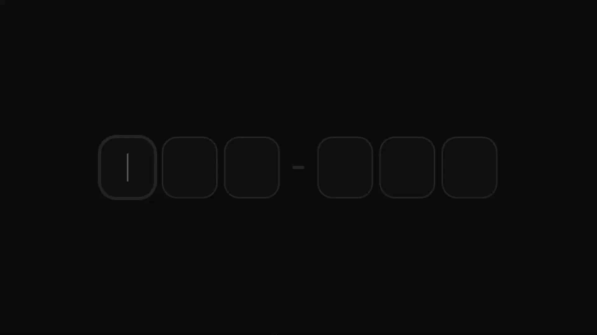 Animated Input OTP